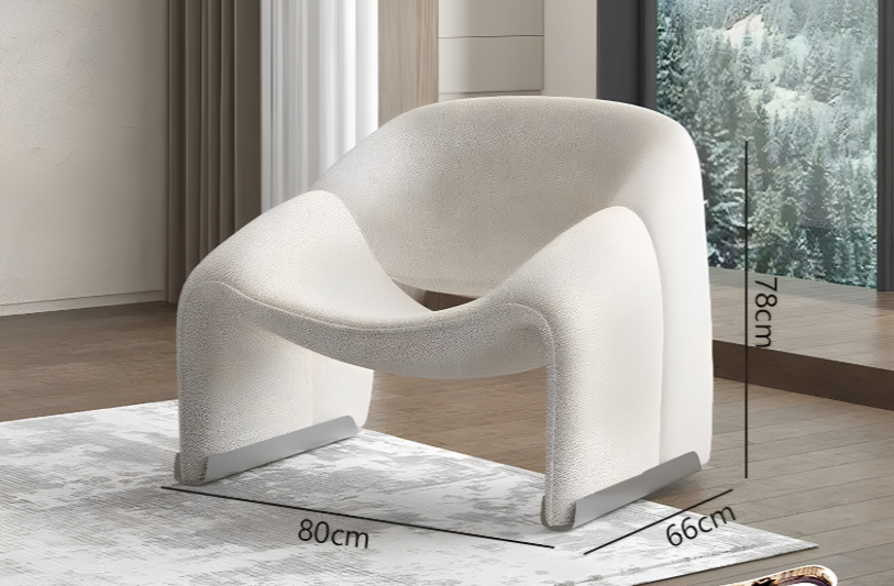 Groovy Chair-Modern Style with High Comfort for Living Room