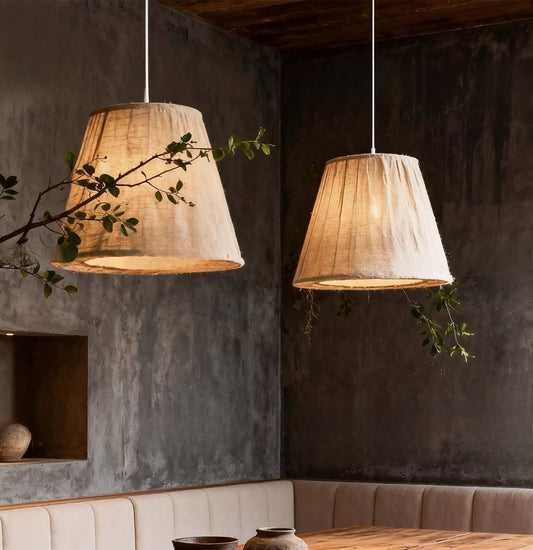 Japanese Wabi-Sabi Pendant Light – A Retro Minimalist Masterpiece