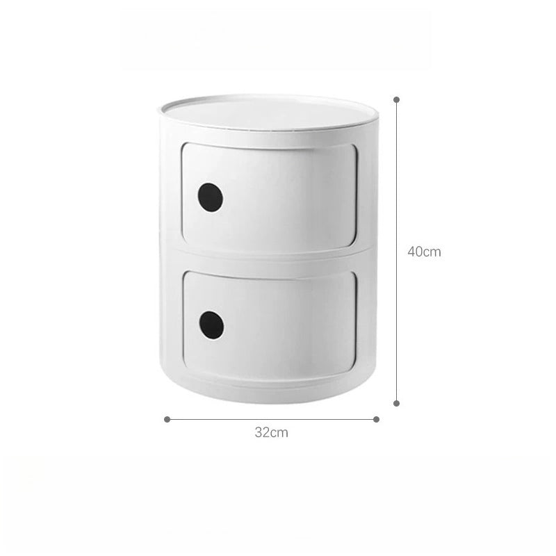 Componibili Round Cabinet Replica – Nordic Modular Storage for Modern Spaces