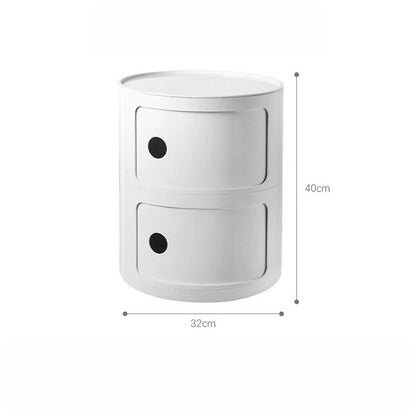 Componibili Round Cabinet Replica – Nordic Modular Storage for Modern Spaces