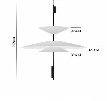Vibia Flamingo Pendant Lamp – Minimalist Designer UFO Light for Dining & Bar Spaces