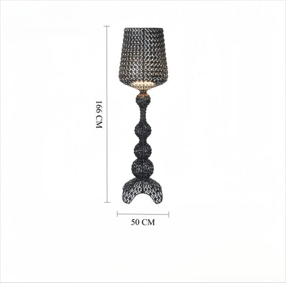 Lace Wine Glass Lamp-The Embodiment of Home Romance
