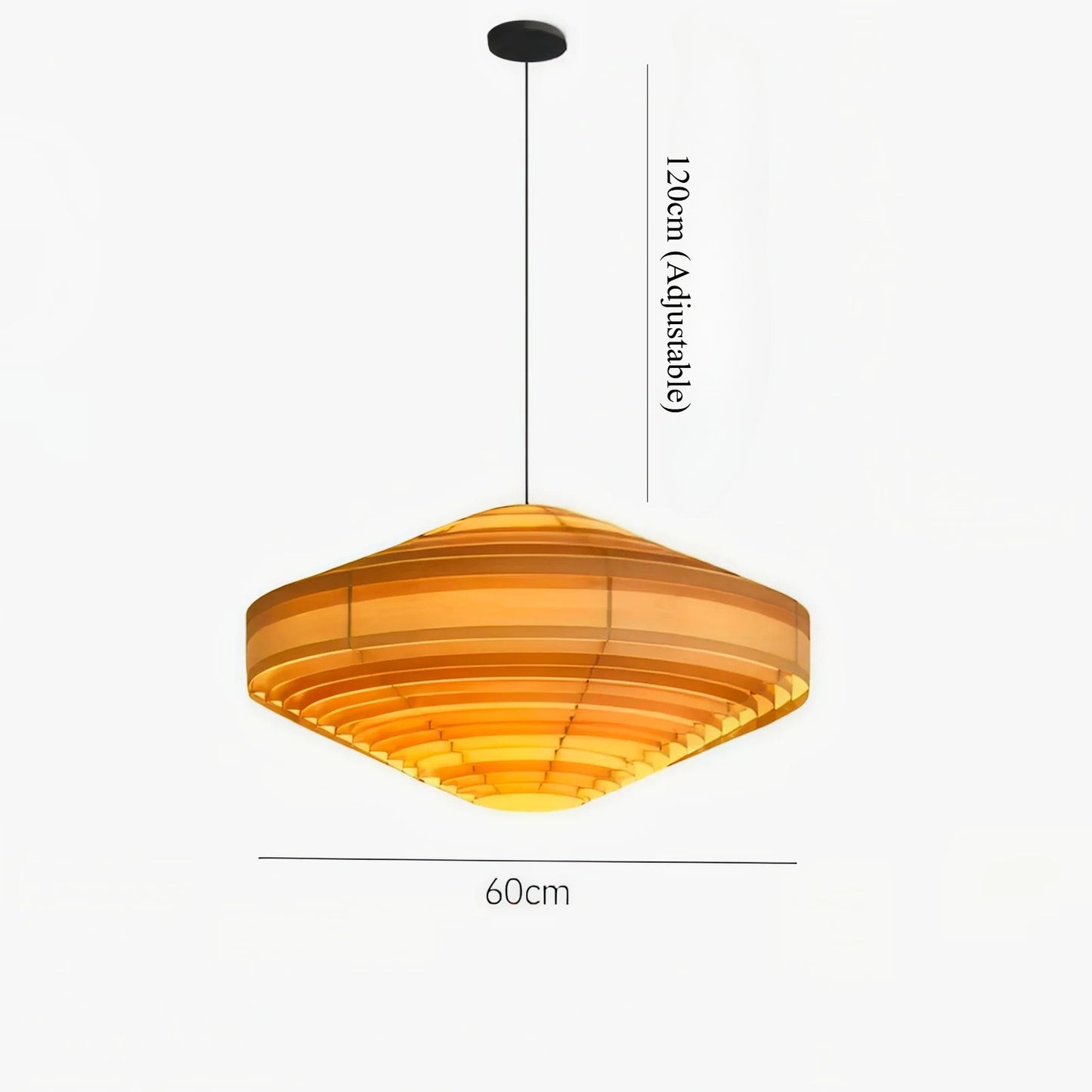 Bauhaus-Style 1003 Hans Pendant By Vaarnii– A Modern Revival of Pine Veneer & Warm Glow