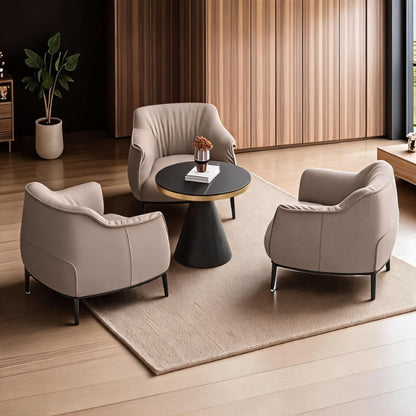 Jean-Marie Massaud–Inspired Lounge Chair – Sculptural Curves & Modern Elegance