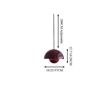 VP10 Flower Bud Pendant Lamp – Minimalist Danish Design for Dining & Bedside Spaces