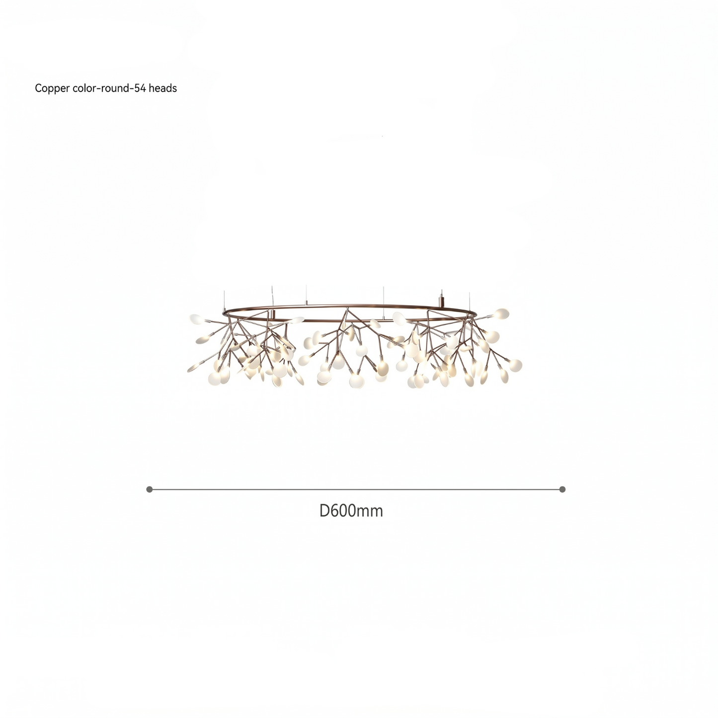 Nordic Firefly Pendant Light – Romantic, Warm, and Minimalist