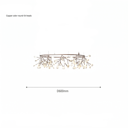 Nordic Firefly Pendant Light – Romantic, Warm, and Minimalist