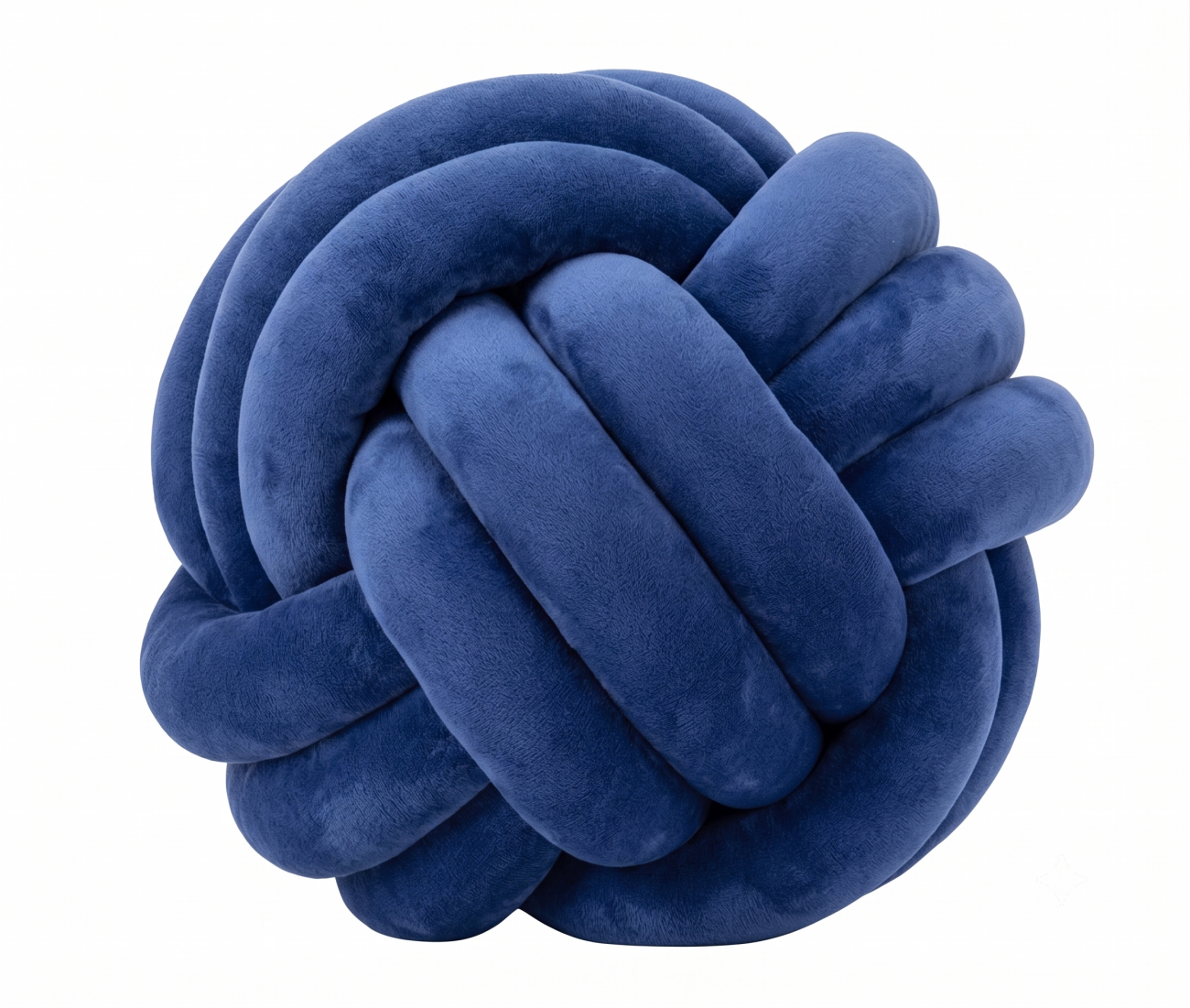 Nordic Knot Cushion – Handwoven Comfort with Sculptural Charm
