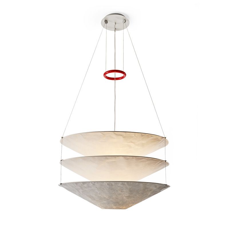 DuPont Paper Conical Pendant Lamp – A Fusion of French Vintage Artistry & Modern Minimalism