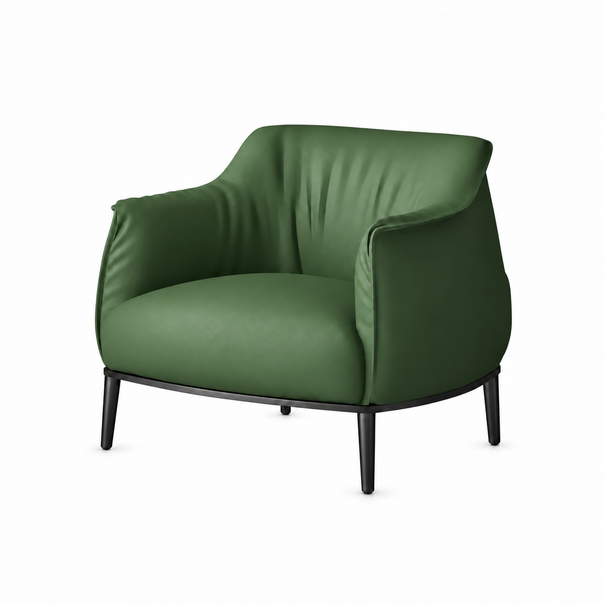 Jean-Marie Massaud–Inspired Lounge Chair – Sculptural Curves & Modern Elegance