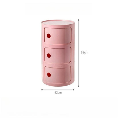 Componibili Round Cabinet Replica – Nordic Modular Storage for Modern Spaces