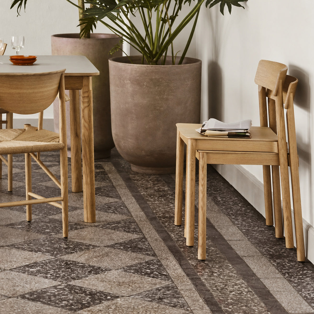 Denmark &Tradition Betty Chair by Thau & Kallio-Clean Lines & Natural Warmth