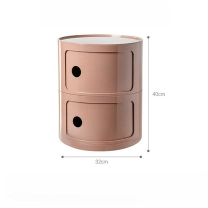 Componibili Round Cabinet Replica – Nordic Modular Storage for Modern Spaces