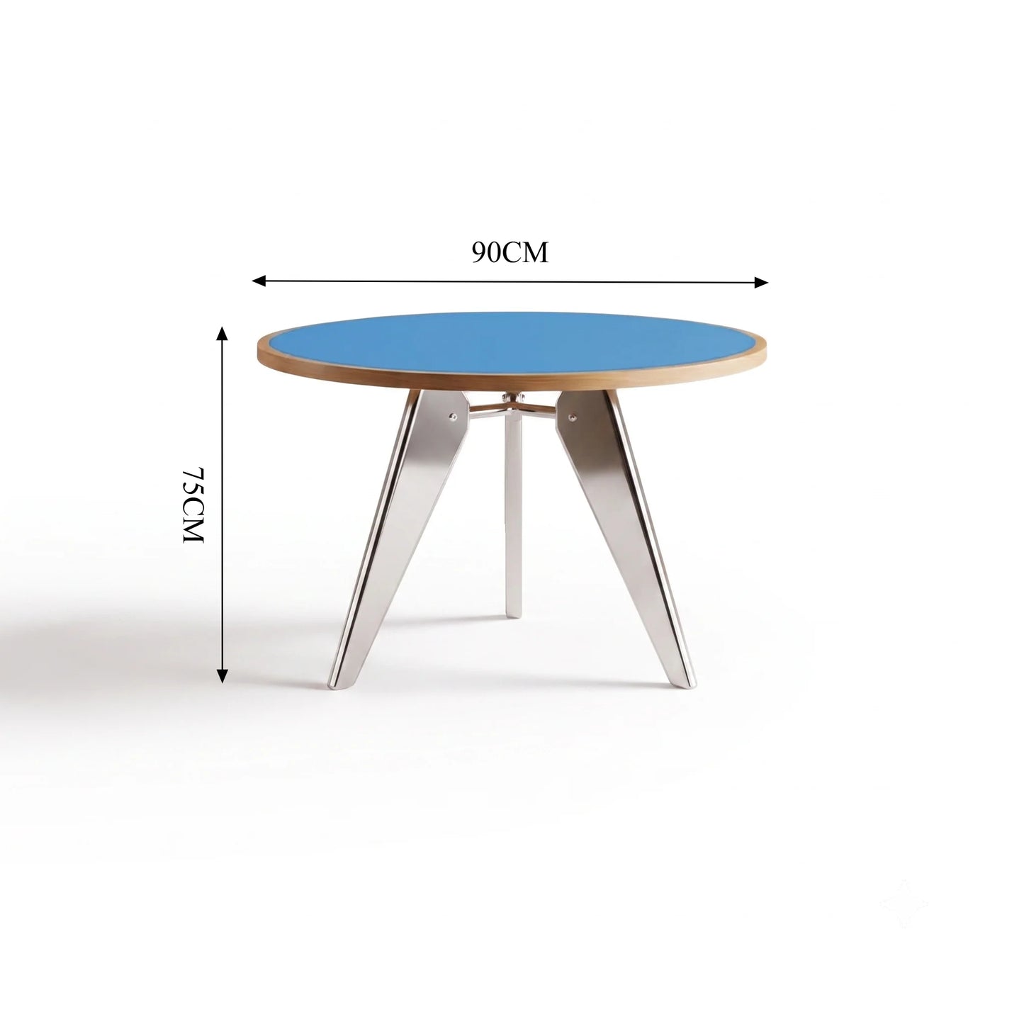 Mid-Century Bauhaus Round Table — Timeless Design & Elegance for Compact Spaces