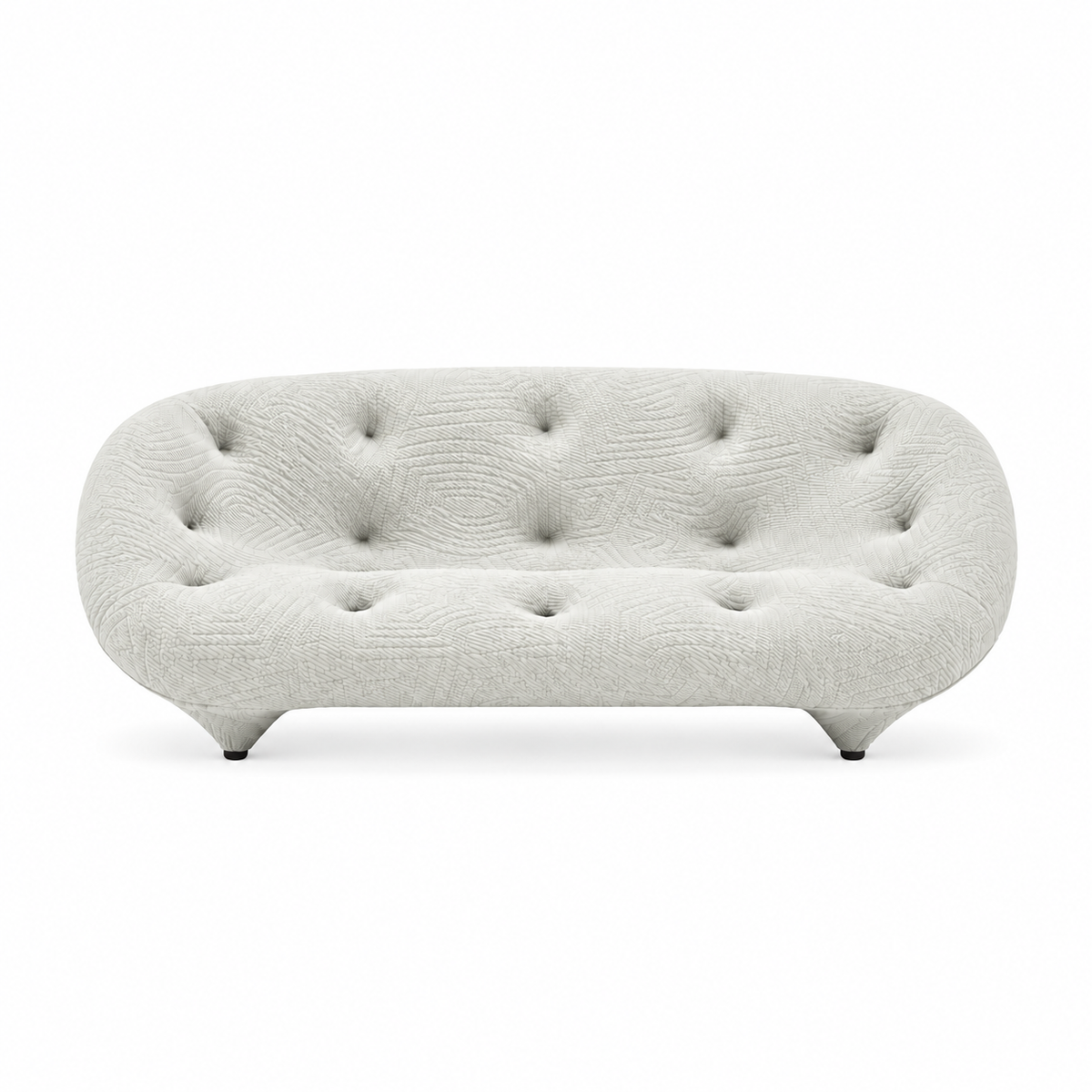 Ligne Roset Shell-shaped Ploum Sofa – Organic Curves & Textured Comfort