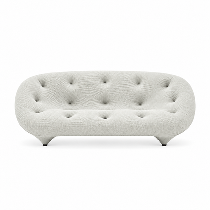 Ligne Roset Shell-shaped Ploum Sofa – Organic Curves & Textured Comfort