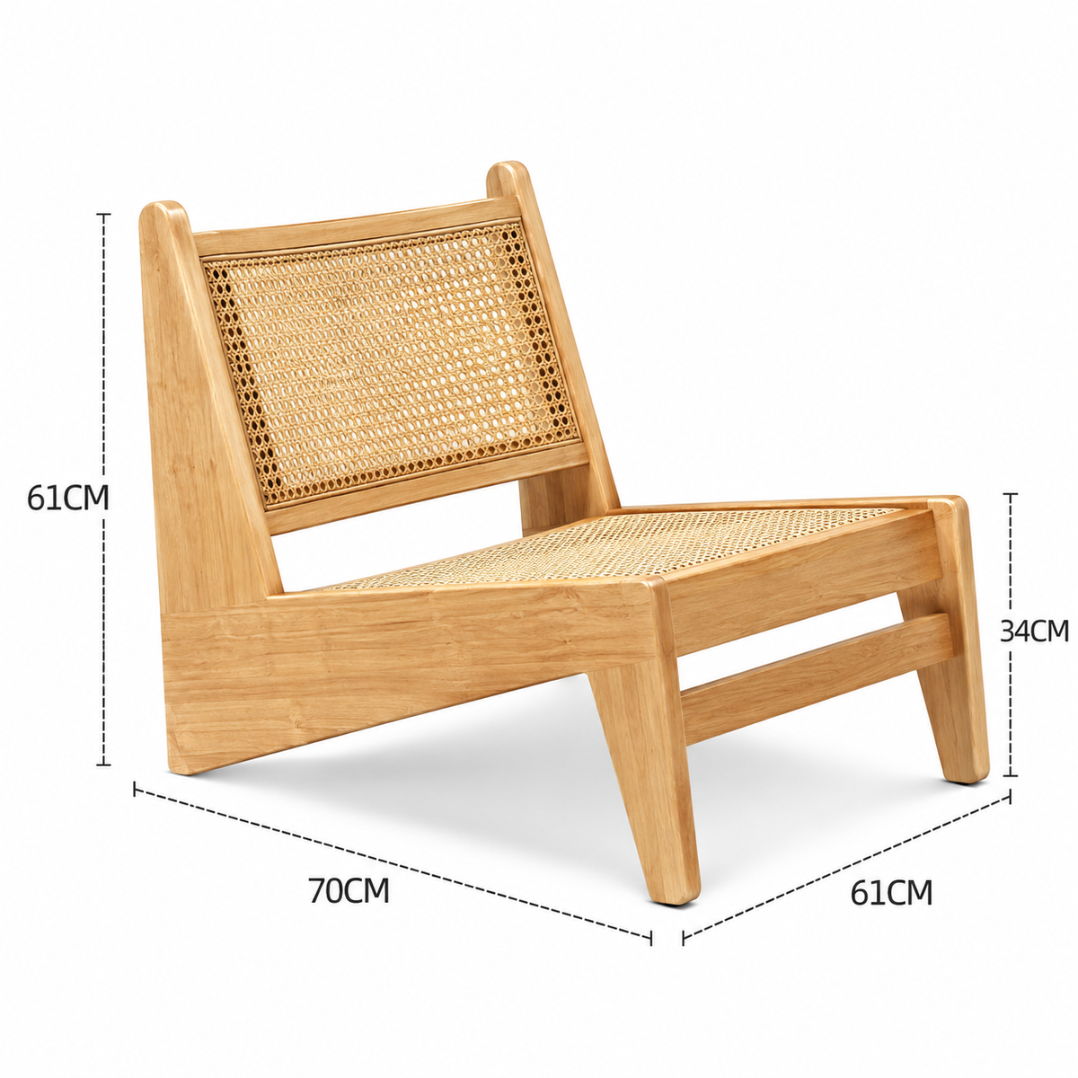 Chandigarh Chair Replica - Mid-Century Lounge Chair