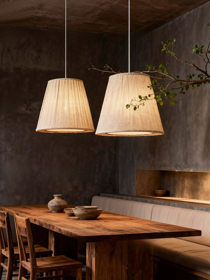 Japanese Wabi-Sabi Pendant Light – A Retro Minimalist Masterpiece