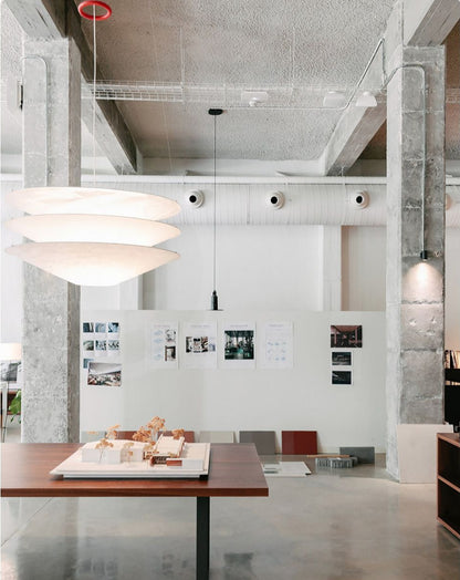 DuPont Paper Conical Pendant Lamp – A Fusion of French Vintage Artistry & Modern Minimalism