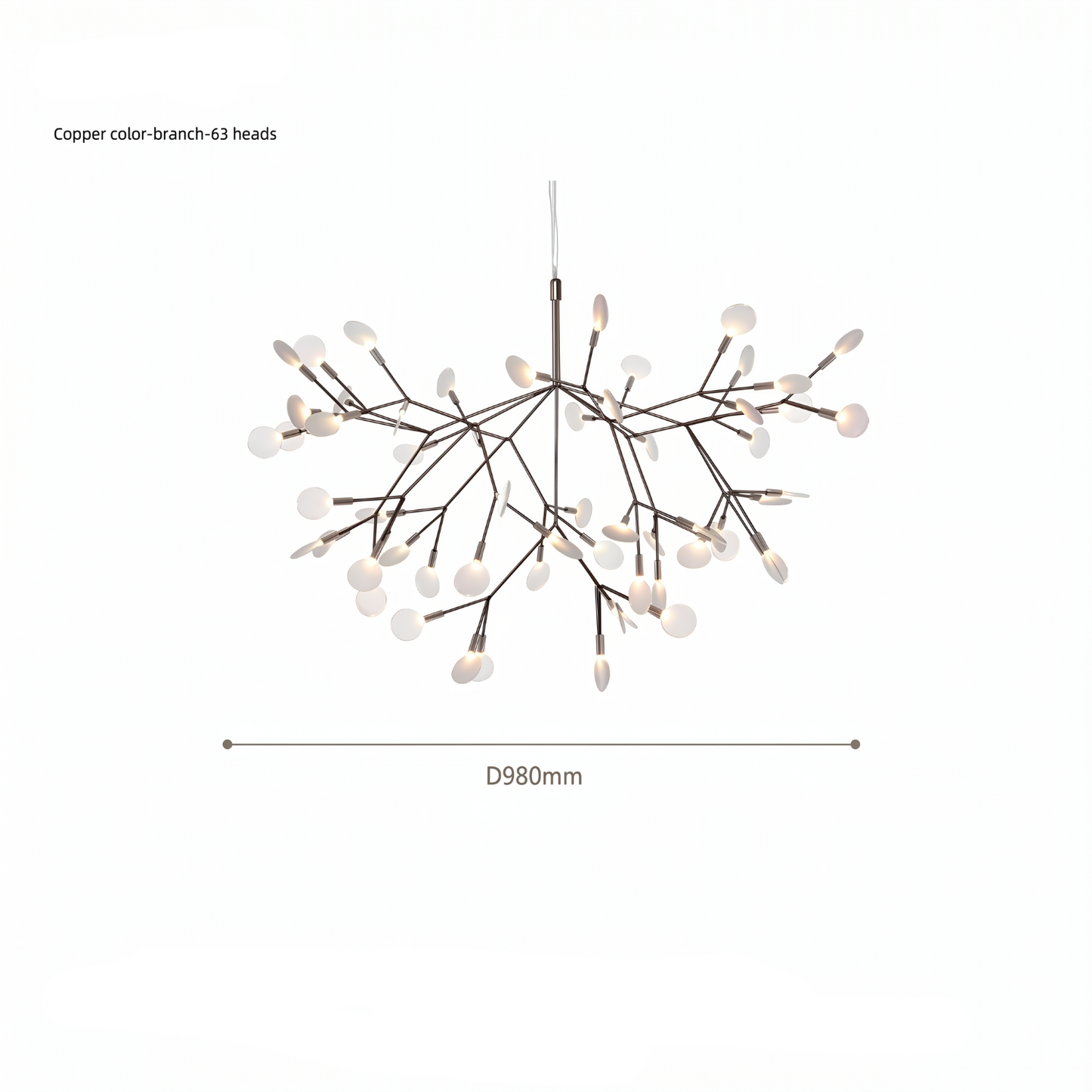 Nordic Firefly Pendant Light – Romantic, Warm, and Minimalist