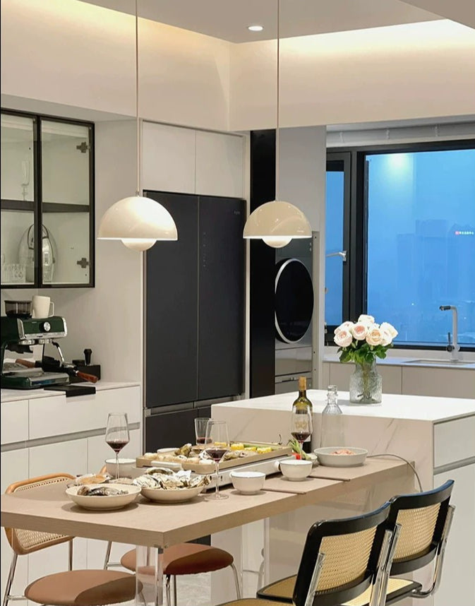 VP10 Flower Bud Pendant Lamp – Minimalist Danish Design for Dining & Bedside Spaces