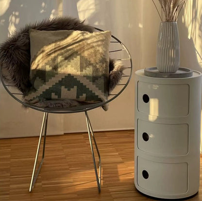 Componibili Round Cabinet Replica – Nordic Modular Storage for Modern Spaces