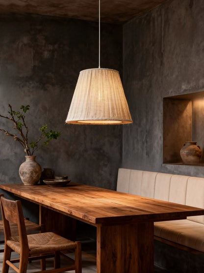Japanese Wabi-Sabi Pendant Light – A Retro Minimalist Masterpiece