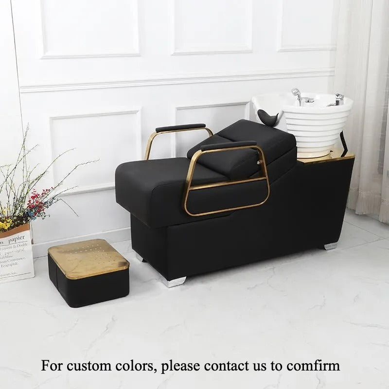 Luxury Shampoo Bed – Reclining Hair Washing Chair for Salon & Spa