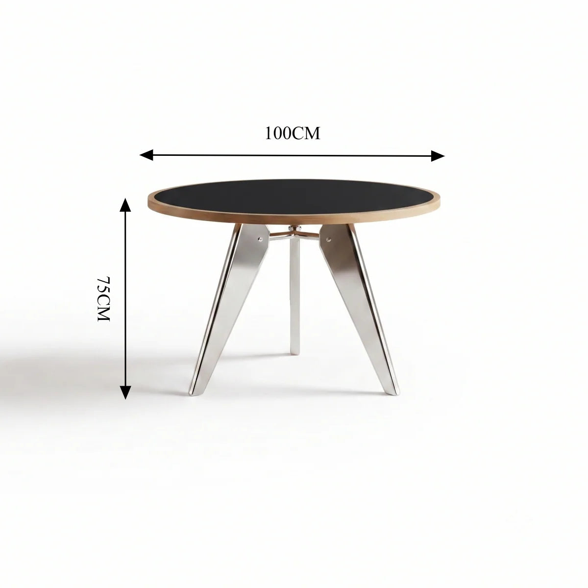 Mid-Century Bauhaus Round Table — Timeless Design & Elegance for Compact Spaces