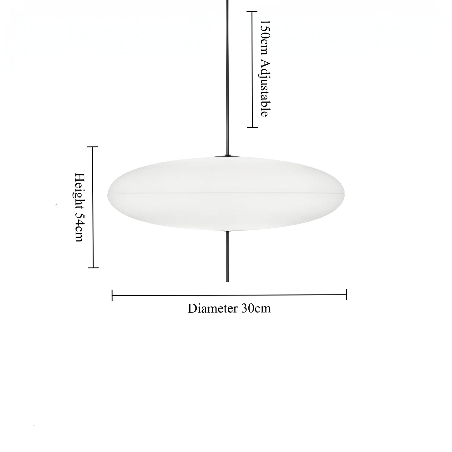 Bauhaus Elegance – Mid-Century Inspired Pendant Light