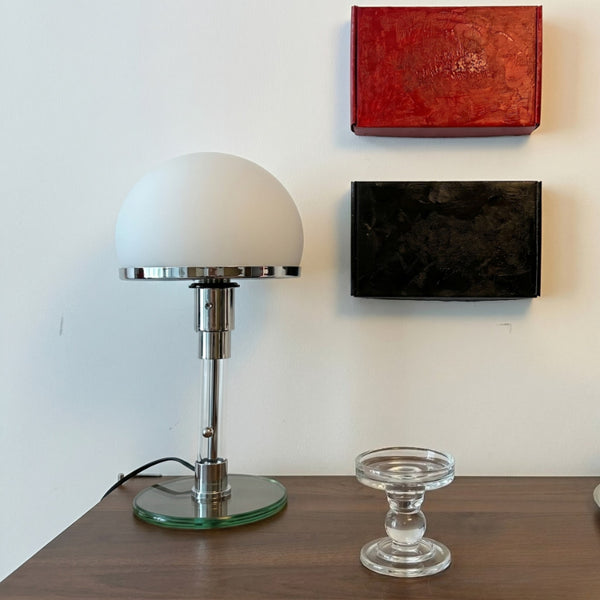 Lampe de Table Champignon Vintage – Éclairage d'Ambiance Bauhaus