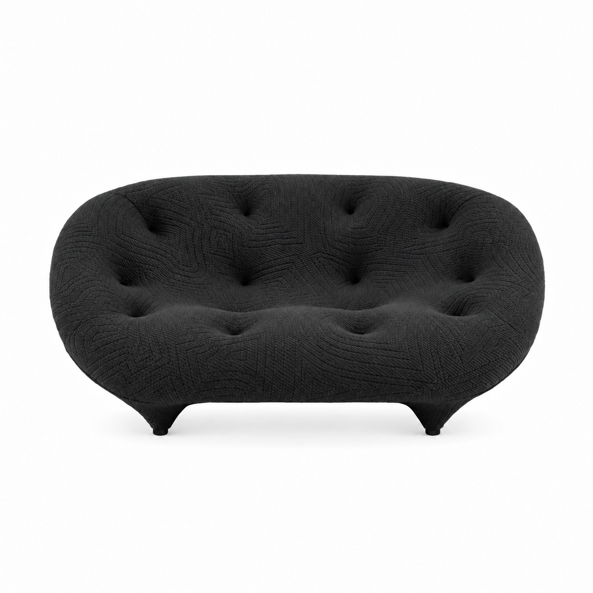 Ligne Roset Shell-shaped Ploum Sofa – Organic Curves & Textured Comfort