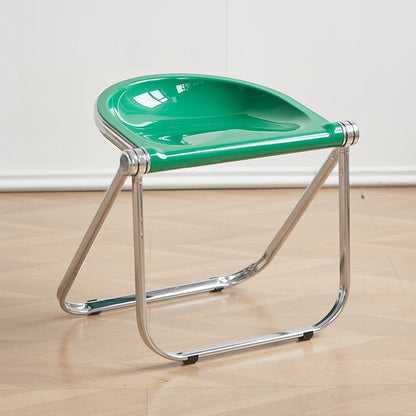 Modern Acrylic Folding Stool – A Fusion of Minimalist Design and Everyday Functionality