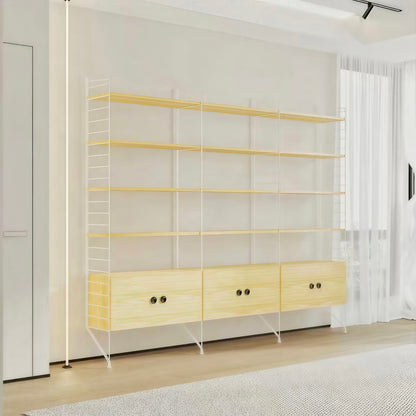 String Original Wall System – Modular, Adjustable & Wall-Mounted Shelving