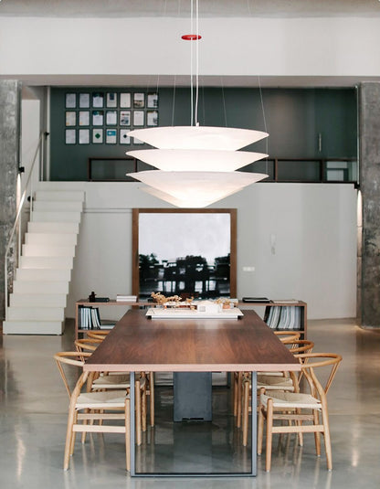 DuPont Paper Conical Pendant Lamp – A Fusion of French Vintage Artistry & Modern Minimalism
