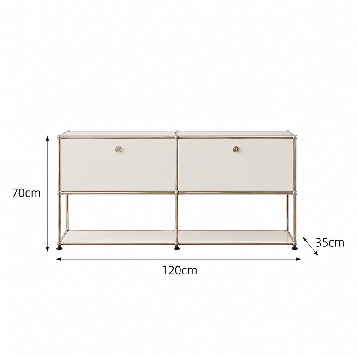 USM TV Cabinet – Timeless Design Meets Smart Storage