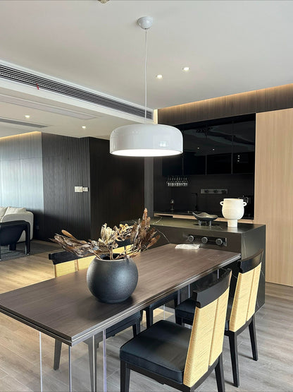 Italian Minimalist Pendant Lamp — Modern Designer Lighting for Dining and Living Spaces