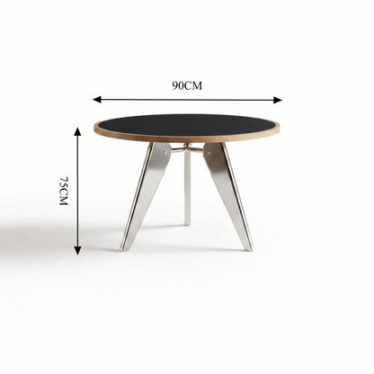 Mid-Century Bauhaus Round Table — Timeless Design & Elegance for Compact Spaces