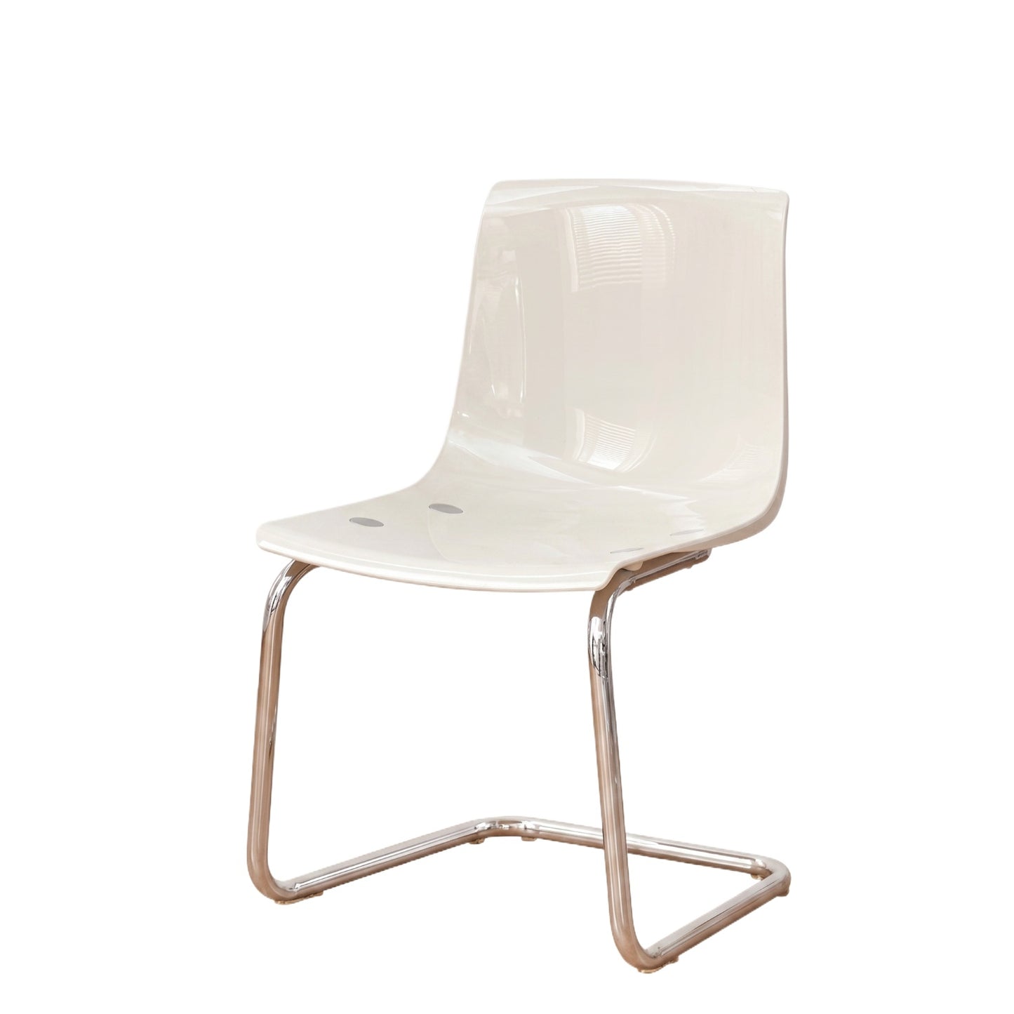Acrylic Dining Chair – Nordic Modern Thickened Backrest