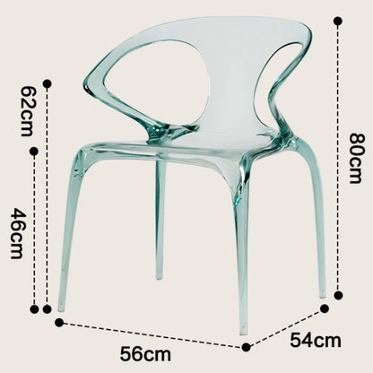 AVA Chair – Modern Transparent Designer Armchair