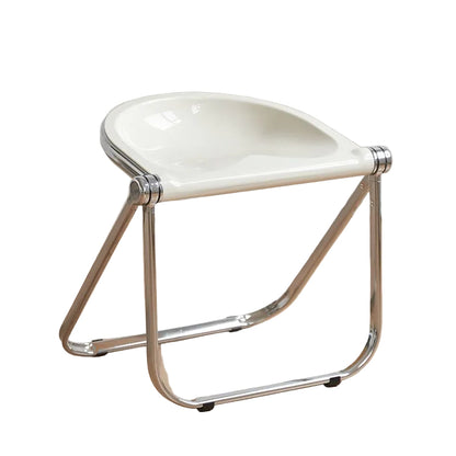 Modern Acrylic Folding Stool – A Fusion of Minimalist Design and Everyday Functionality
