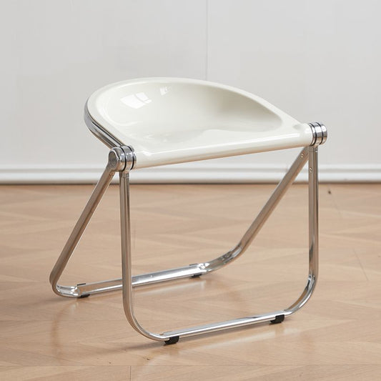 Modern Acrylic Folding Stool – A Fusion of Minimalist Design and Everyday Functionality