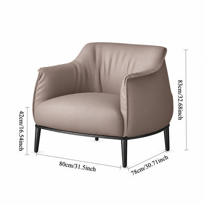 Jean-Marie Massaud–Inspired Lounge Chair – Sculptural Curves & Modern Elegance