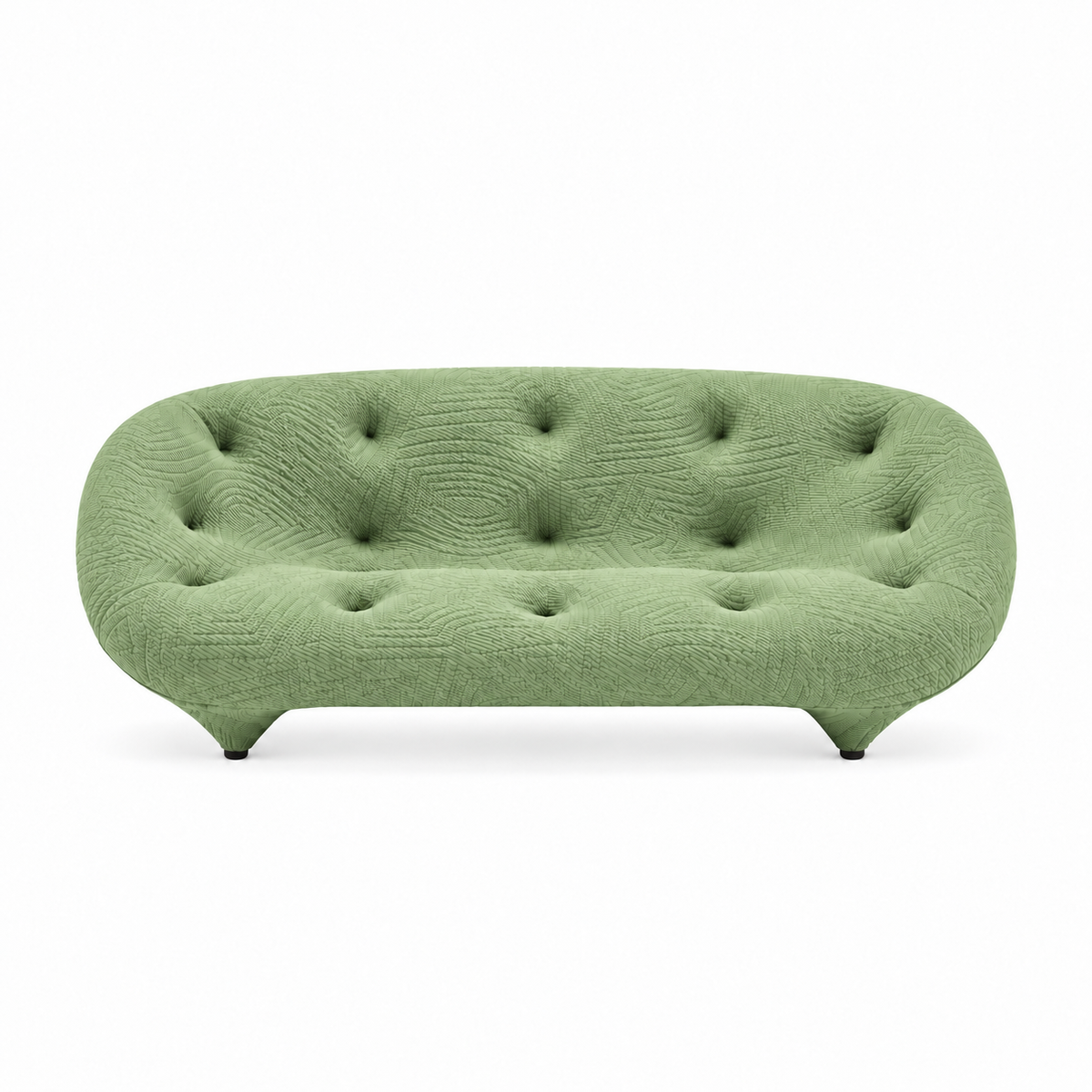 Ligne Roset Shell-shaped Ploum Sofa – Organic Curves & Textured Comfort