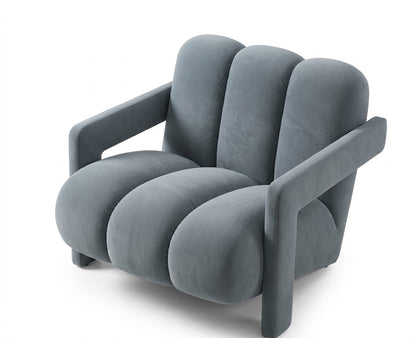 Designer Plush Velvet Accent Chair -Indulge in Modern Comfort