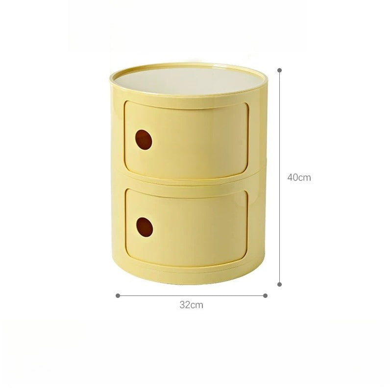 Componibili Round Cabinet Replica – Nordic Modular Storage for Modern Spaces