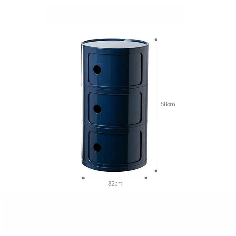 Componibili Round Cabinet Replica – Nordic Modular Storage for Modern Spaces