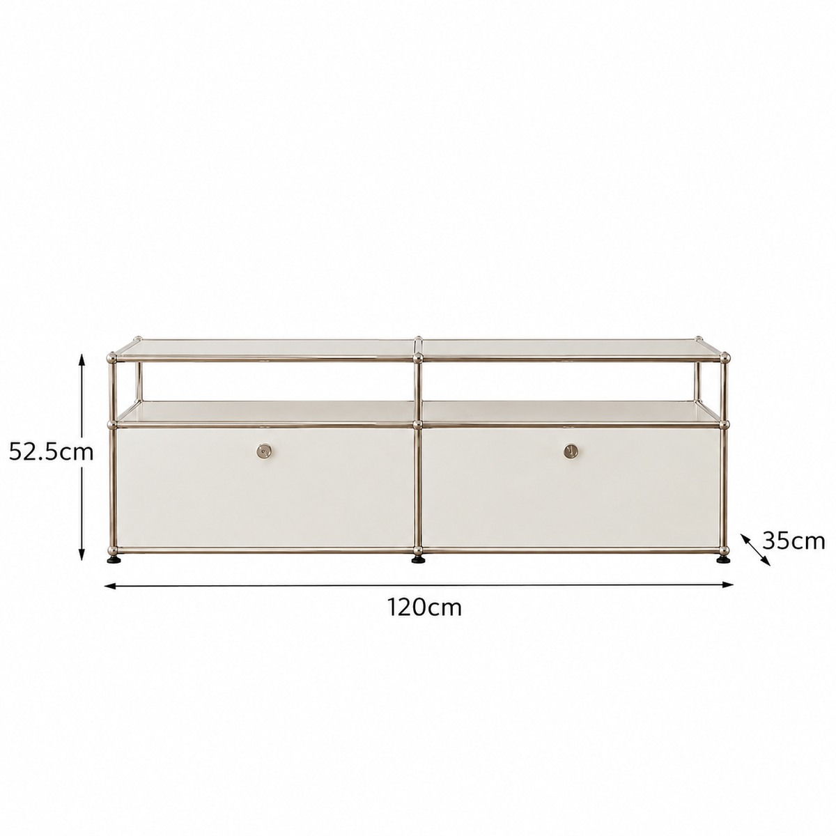 USM TV Cabinet – Timeless Design Meets Smart Storage