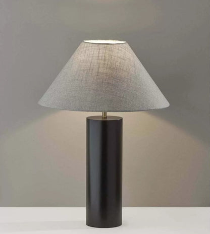 Mid-Century Solid Wood Table Lamp – A Timeless Designer Art Piece for Everyday Living