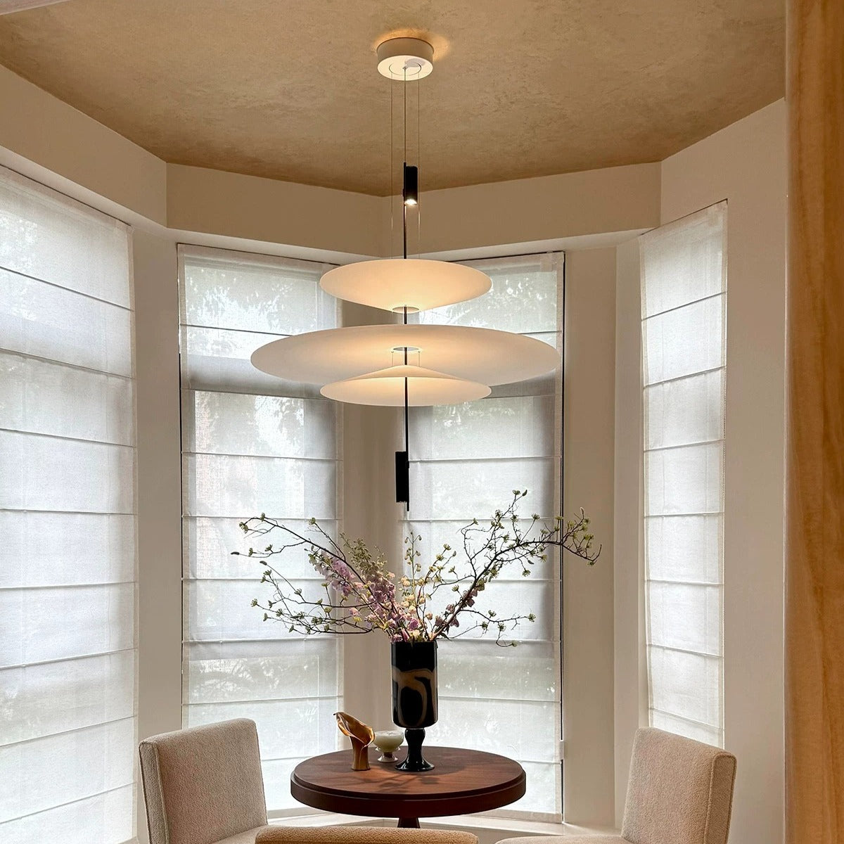 Vibia Flamingo Pendant Lamp – Minimalist Designer UFO Light for Dining & Bar Spaces